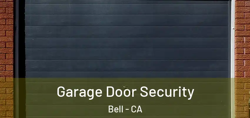  Garage Door Security Bell - CA